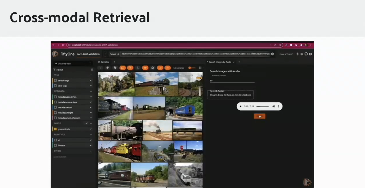 Cross-modal retrieval