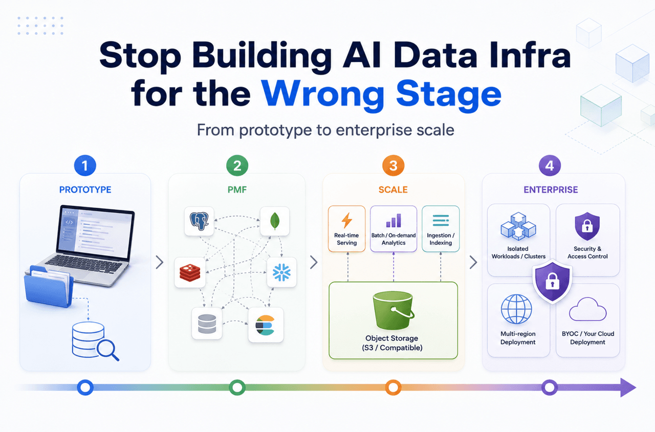 Stop Building AI Data Infra for the Wrong Stage