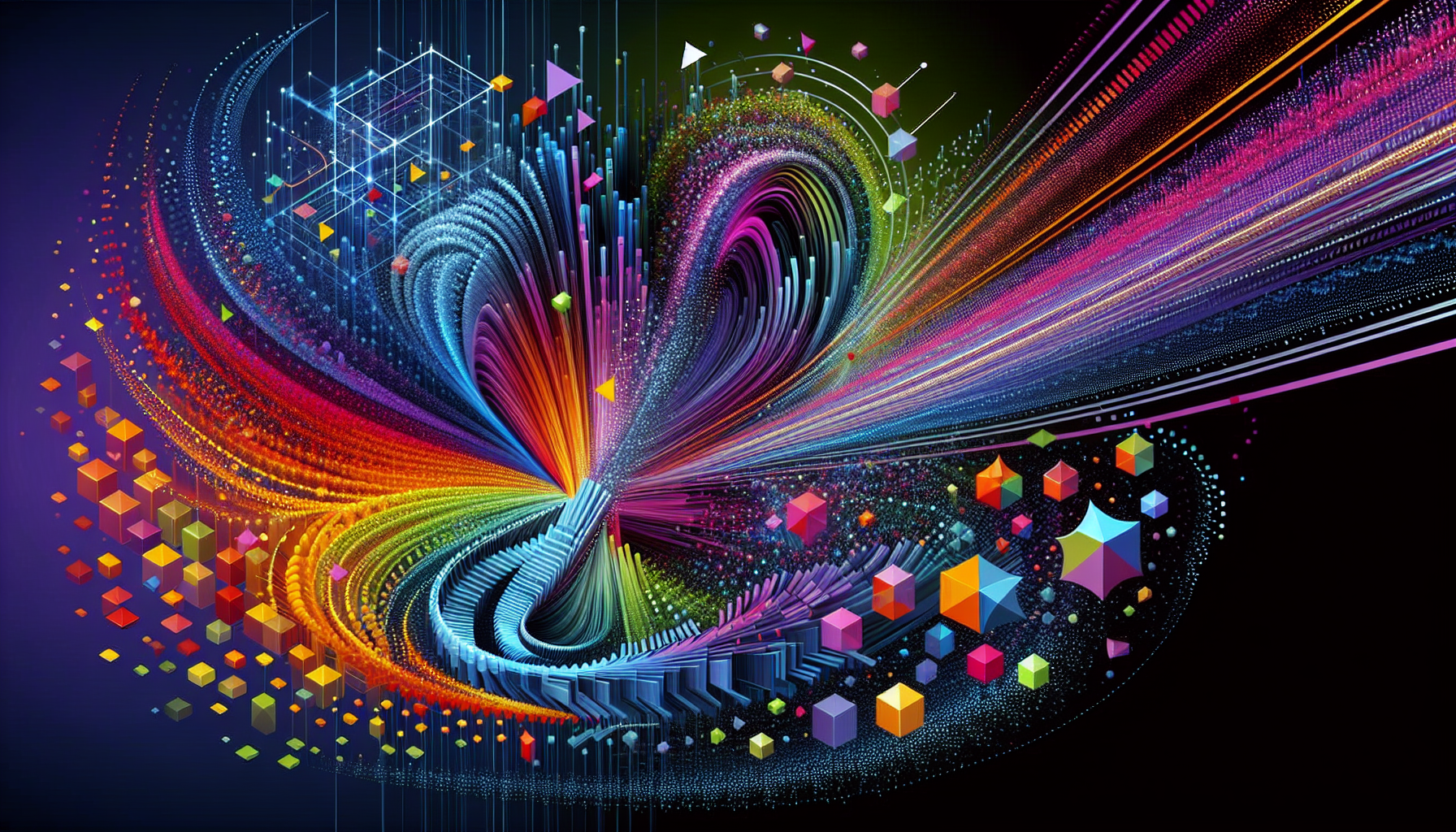 A diagram illustrating the concept of dimensionality reduction in embedding space.