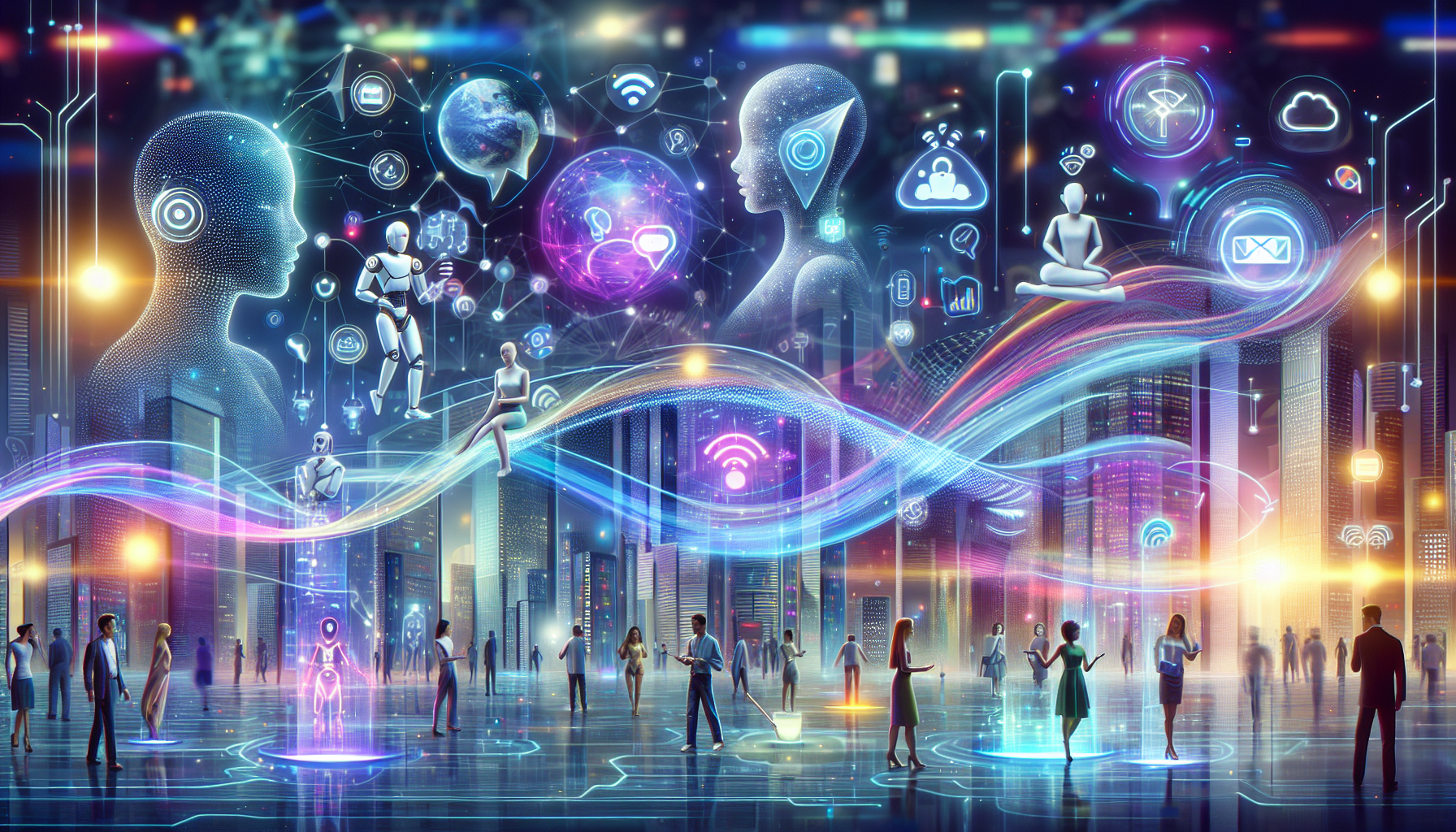 An illustration depicting future trends in conversational AI..png