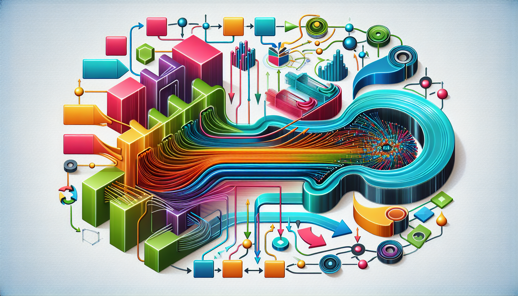 An infographic showcasing various applications of supervised learning