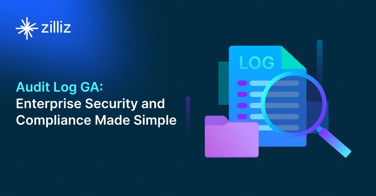 Zilliz Cloud Audit Logs Goes GA: Security, Compliance, and Transparency at Scale