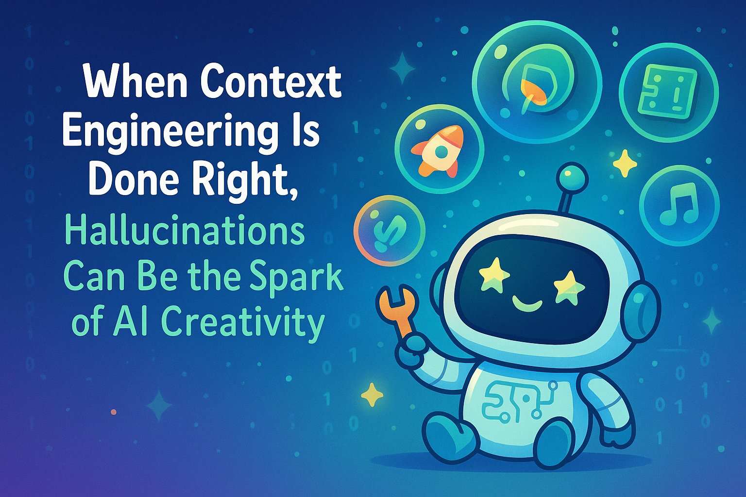 When Context Engineering Is Done Right, Hallucinations Can Be the Spark of AI Creativity
