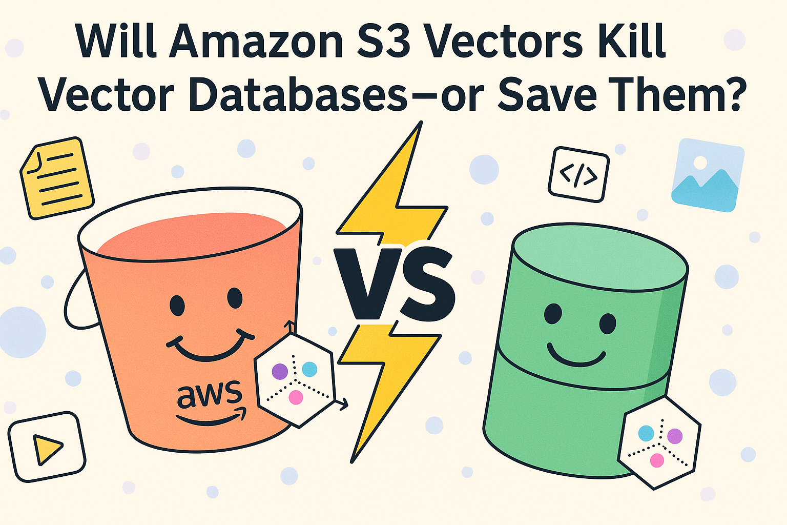 Will Amazon S3 Vectors Kill Vector Databases—or Save Them?