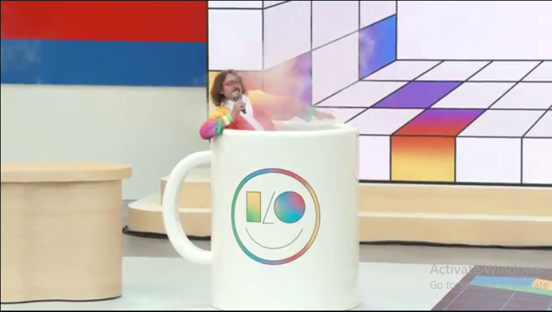 Fig 5- A person coming out of a Mug