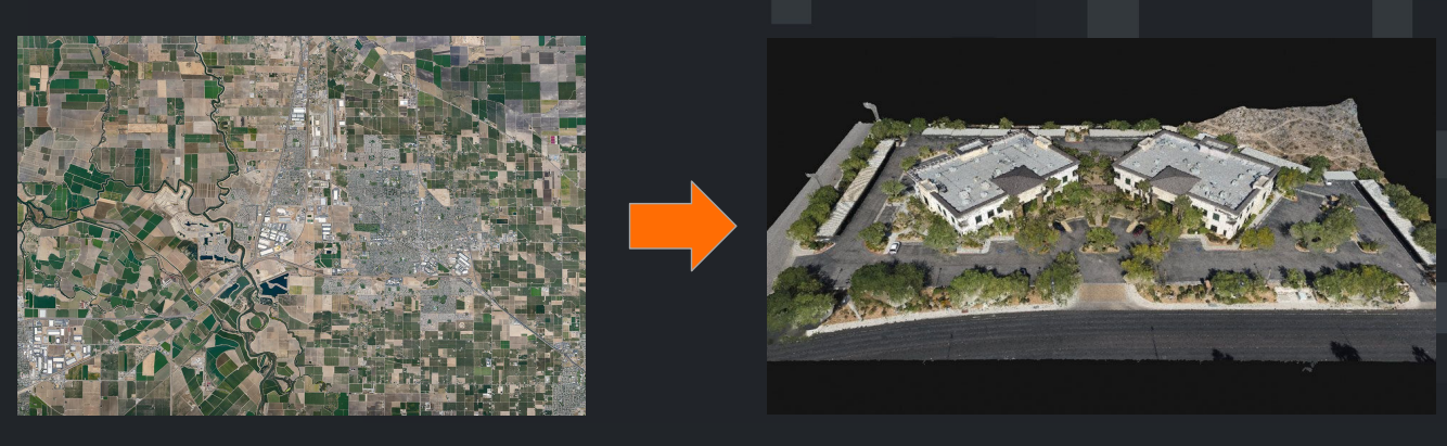 Figure- How RGB-X data can transform simple aerial imagery into 3D models .png
