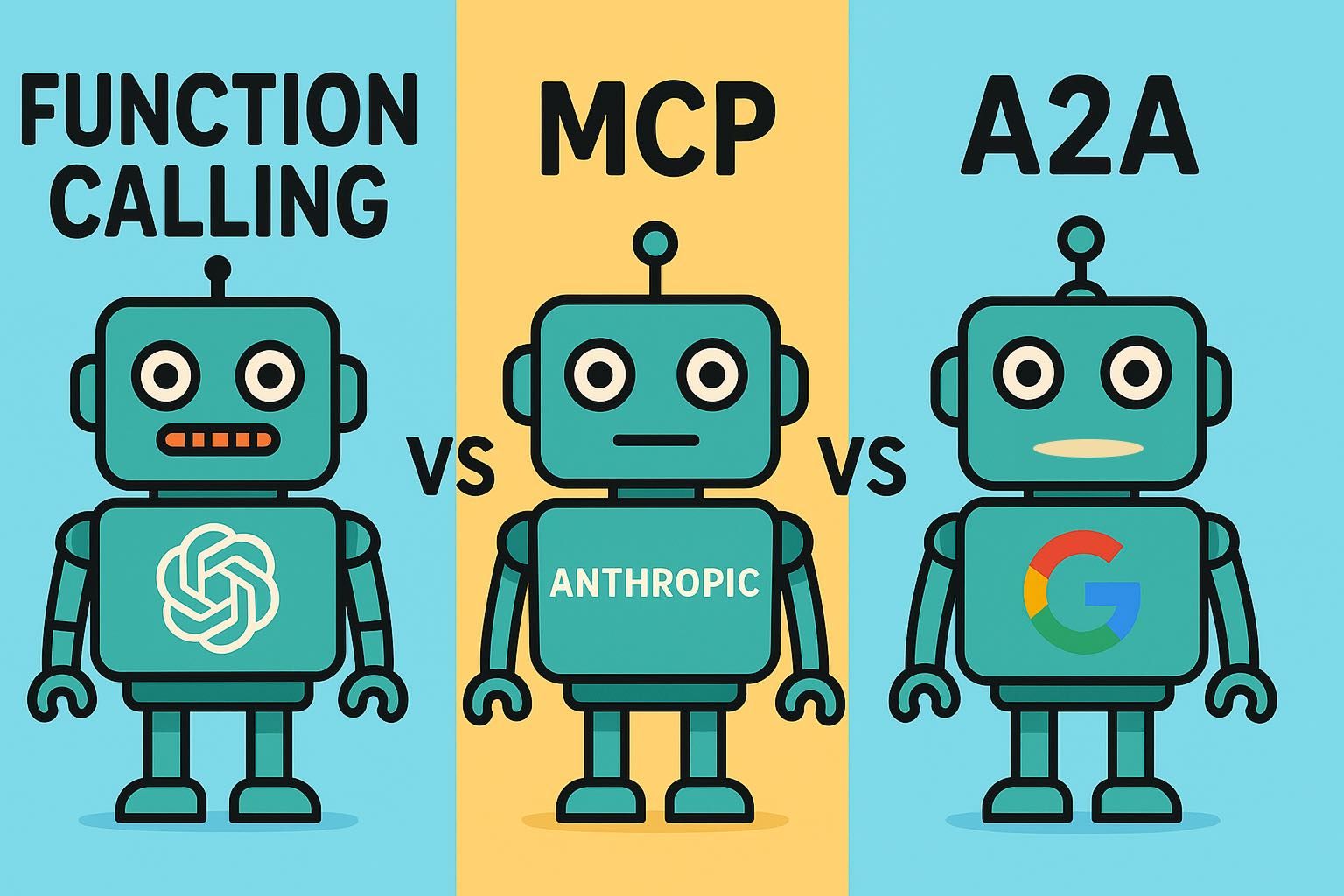 The Great AI Agent Protocol Race: Function Calling vs. MCP vs. A2A