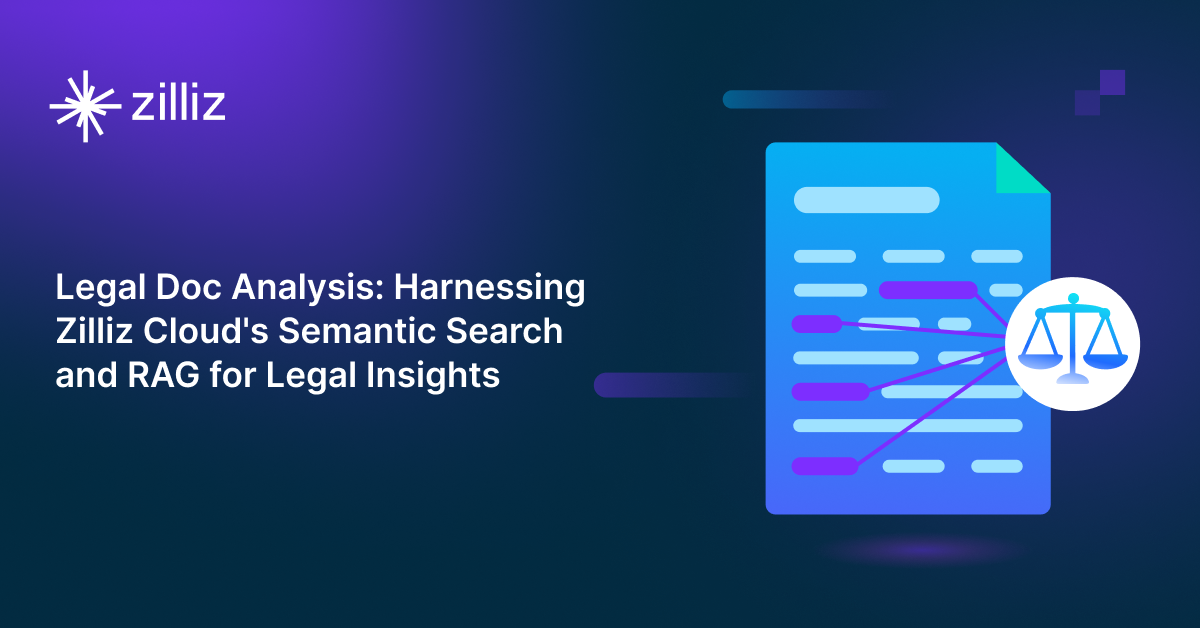Legal Document Analysis: Harnessing Zilliz Cloud's Semantic Search and RAG for Legal Insights