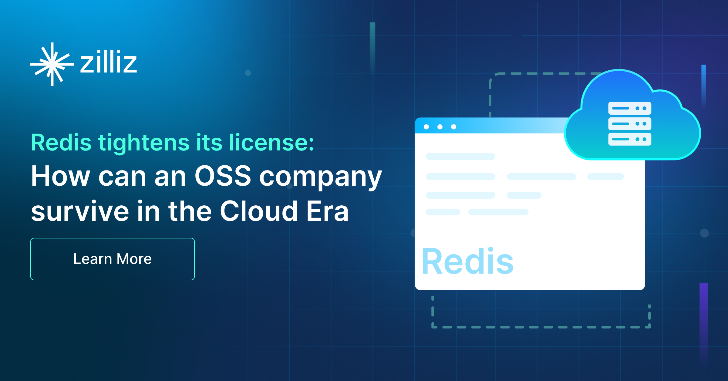 Redis tightens its license: How can an OSS company survive in the Cloud Era