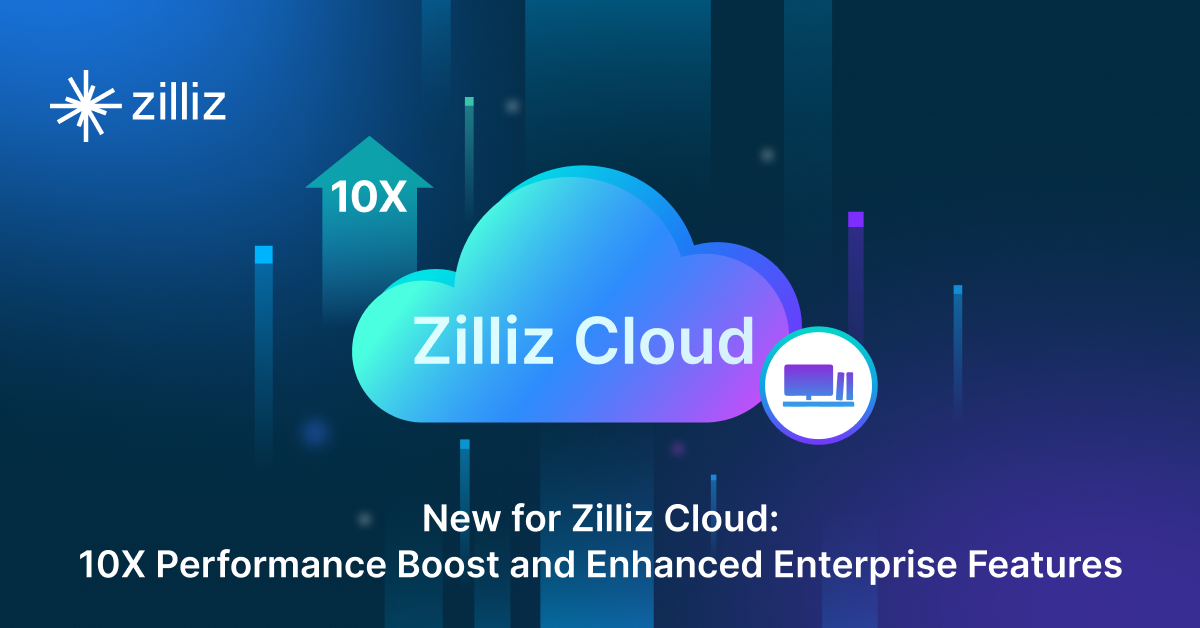 New for Zilliz Cloud: 10X Performance Boost and Enhanced Enterprise Features