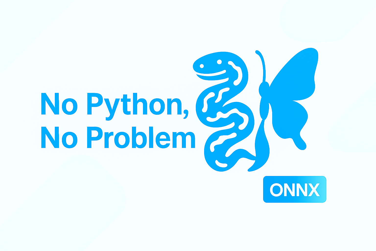 No Python, No Problem: Model Inference with ONNX in Java, or Any Other Language