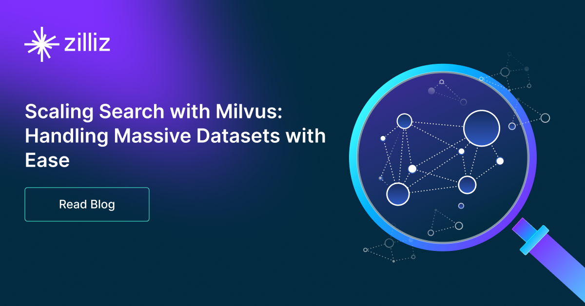 Scaling Search with Milvus: Handling Massive Datasets with Ease