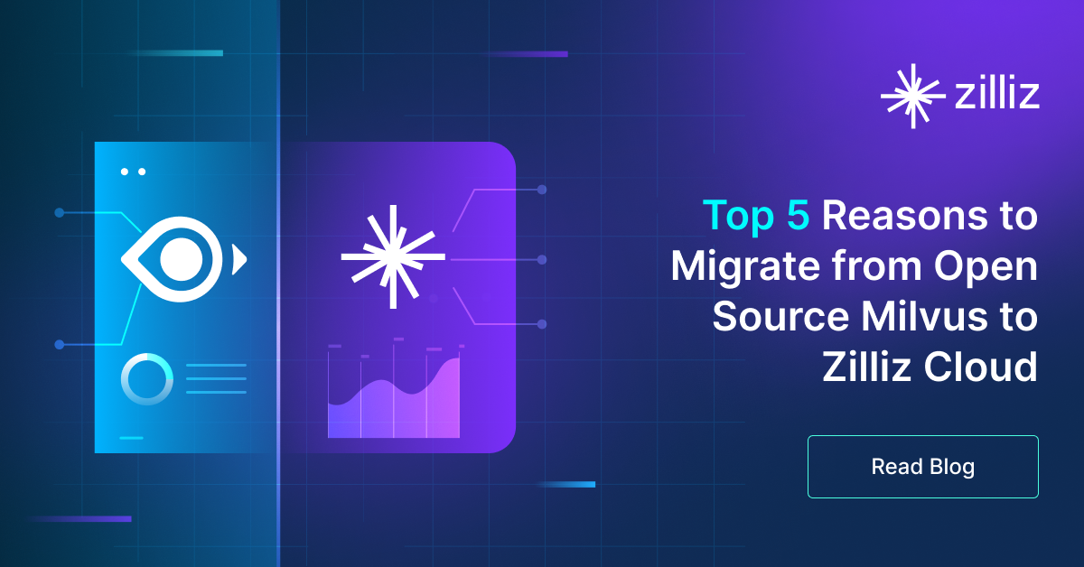 Top 5 Reasons to Migrate from Open Source Milvus to Zilliz Cloud