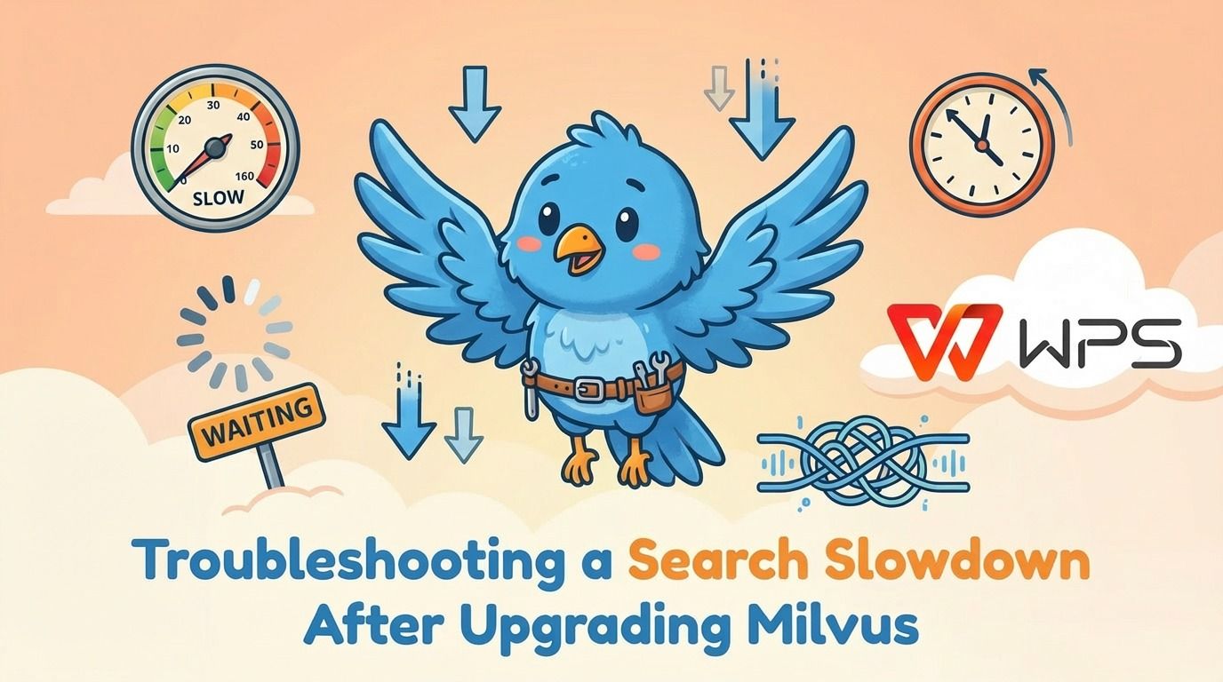 Troubleshooting a Search Slowdown After Upgrading Milvus: Lessons from the WPS Team
