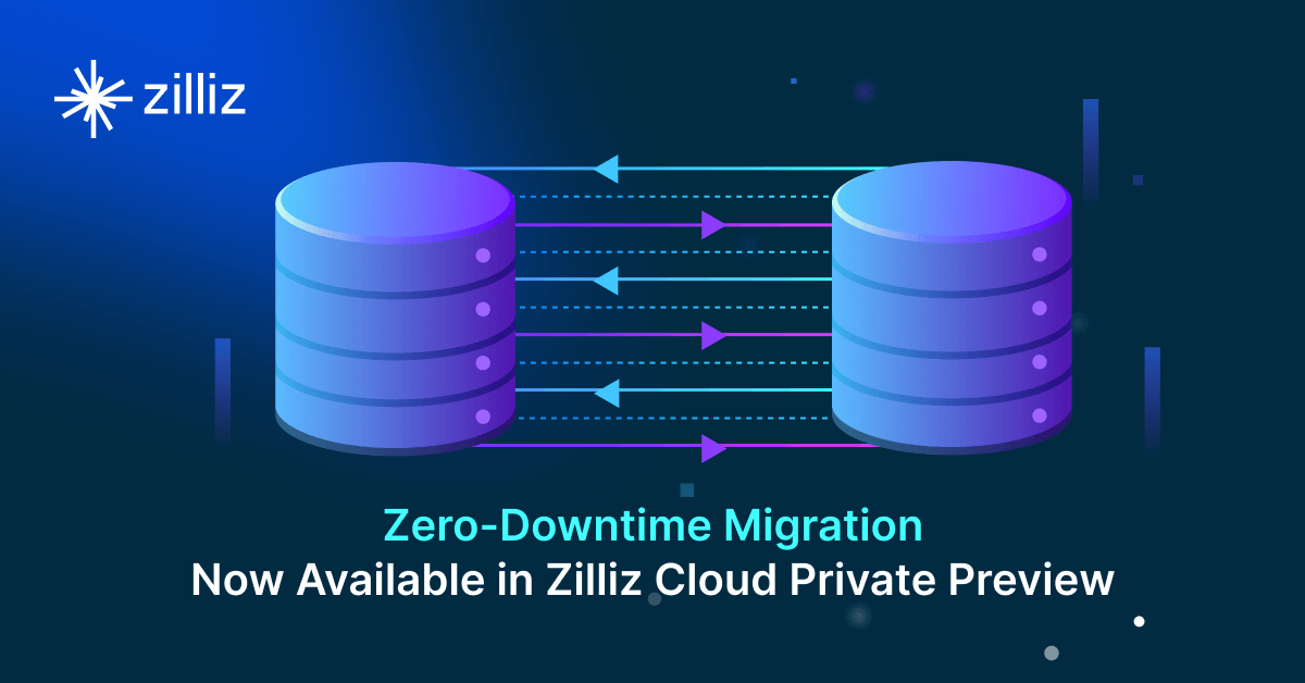 Zero-Downtime Migration Now Available in Zilliz Cloud Private Preview