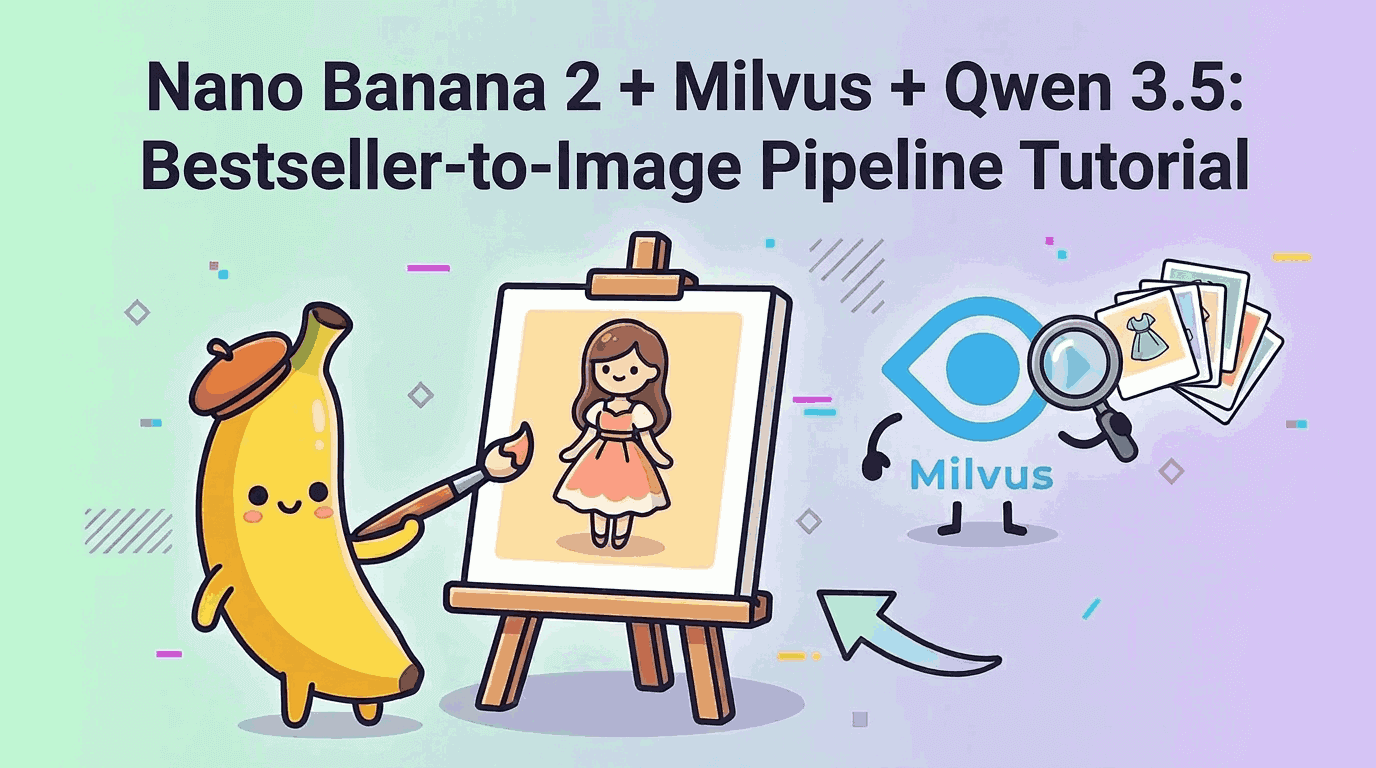 Build a Bestseller-to-Image Pipeline for E-Commerce with Nano Banana 2 + Milvus + Qwen 3.5
