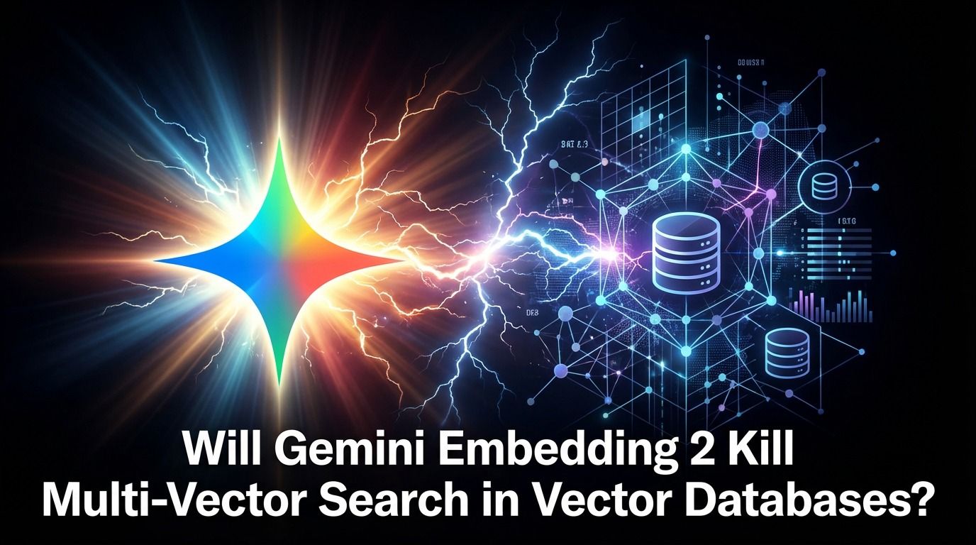 Will Gemini Embedding 2 Kill Multi-Vector Search in Vector Databases?
