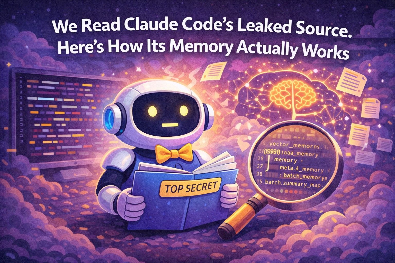 We Read Claude Code's Leaked Source. Here's How Its Memory Actually Works
