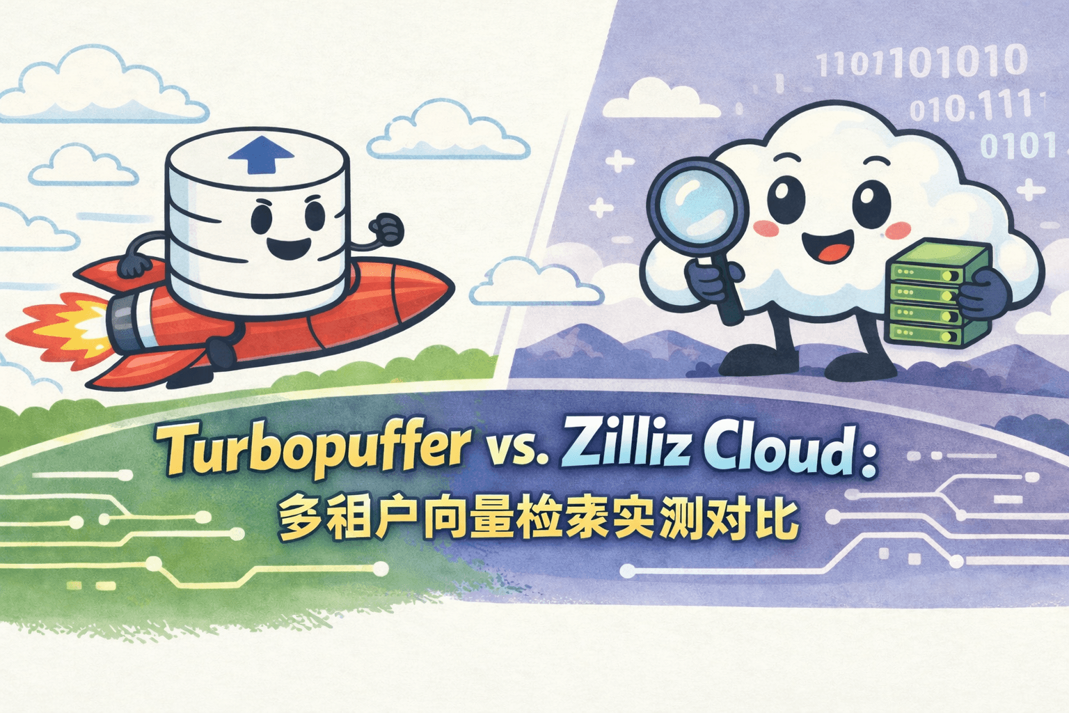 Turbopuffer vs. Zilliz Cloud：多租户向量检索实测对比