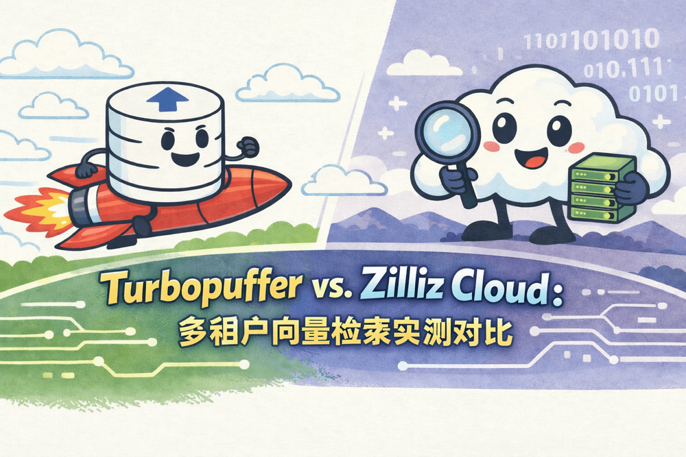 Turbopuffer vs. Zilliz Cloud：多租户向量检索实测对比