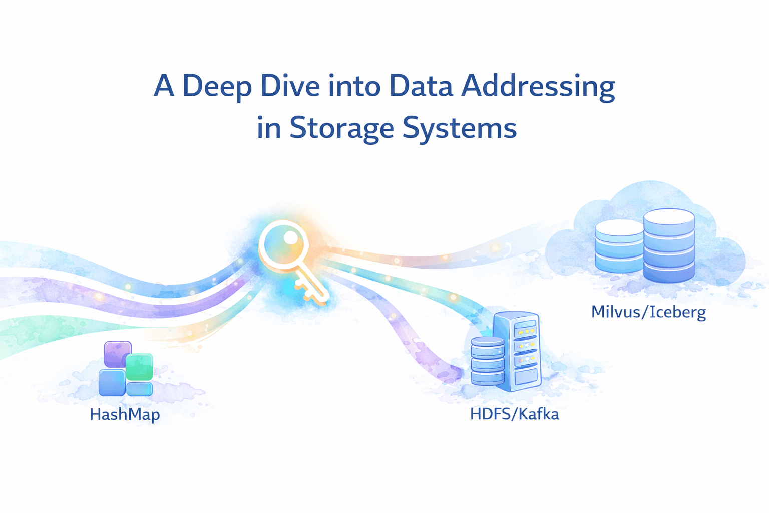 A Deep Dive into Data Addressing in Storage Systems: From HashMap to HDFS, Kafka, Milvus, and Iceberg