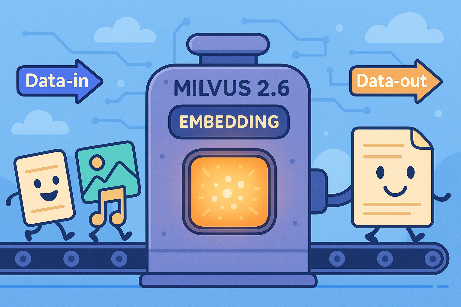 Introducing the Embedding Function: How Milvus 2.6 Streamlines Vectorization and Semantic Search
