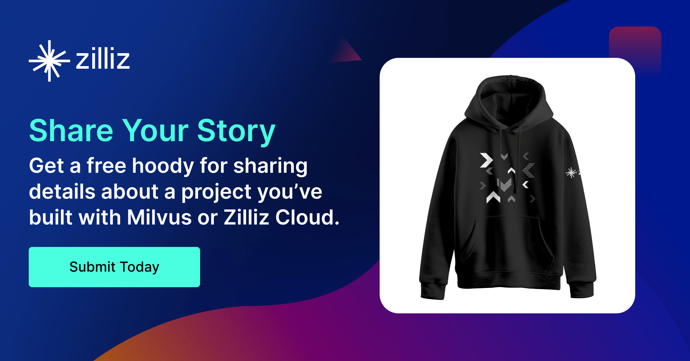 Share your story to get a hoody
