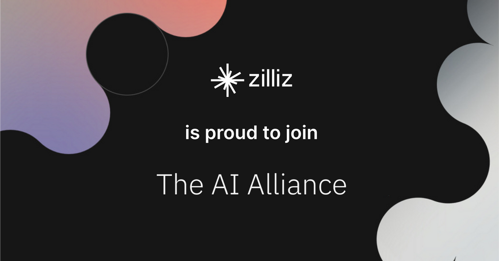 Zilliz Joins the AI Alliance: Advancing Open Innovation in AI for a Better Future