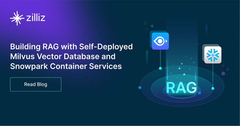 Building RAG with Self-Deployed Milvus Vector Database and Snowpark Container Services