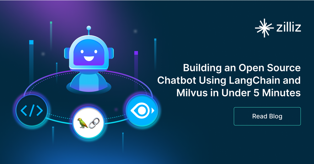 Building an Open Source Chatbot Using LangChain and Milvus in Under 5 Minutes