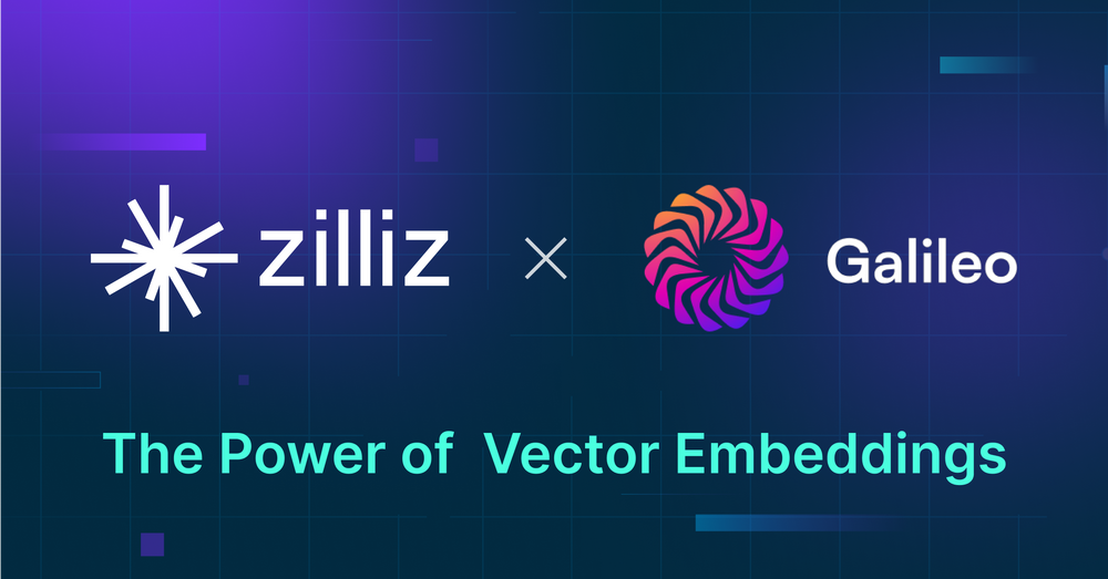 Zilliz x Galileo: The Power of Vector Embeddings