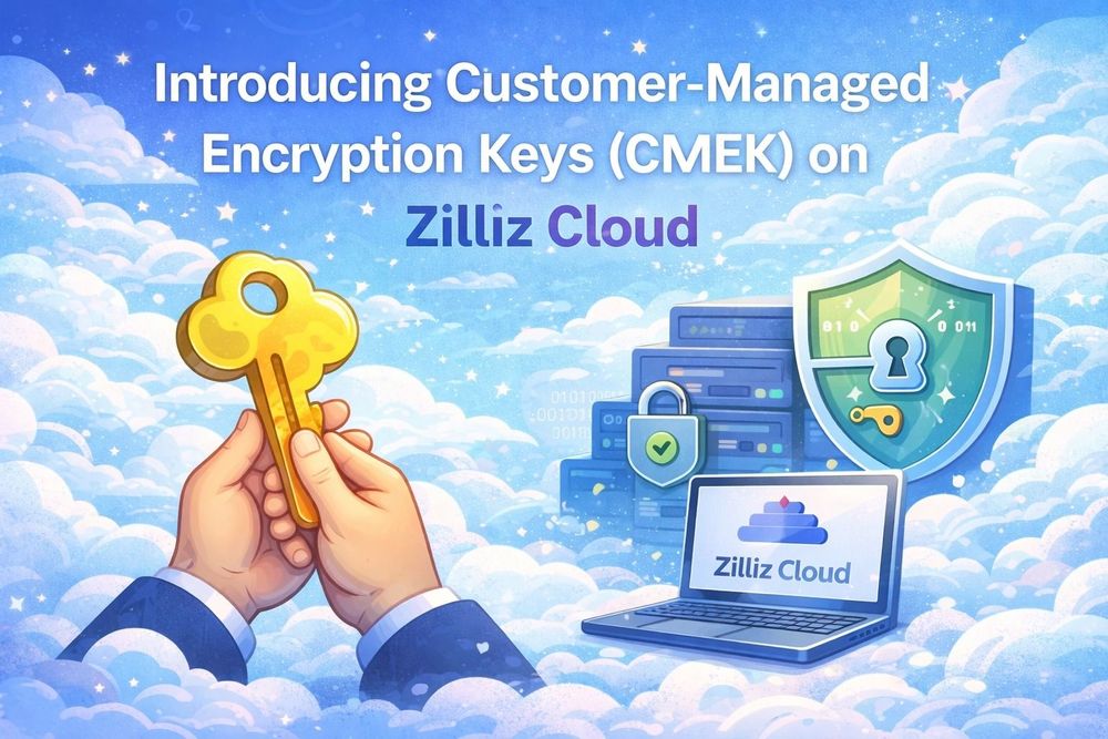 Introducing Customer-Managed Encryption Keys (CMEK) on Zilliz Cloud