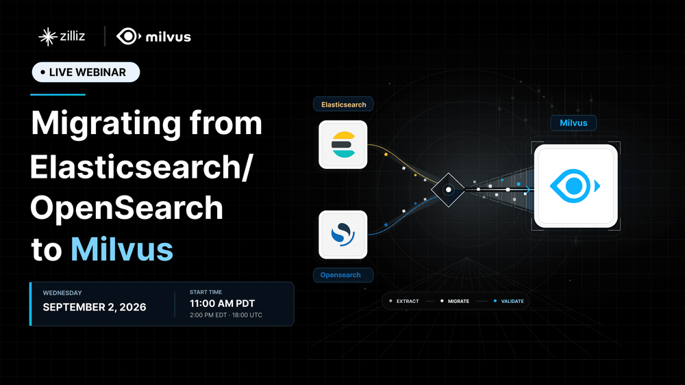 Migrating from Elasticsearch/OpenSearch to Milvus 