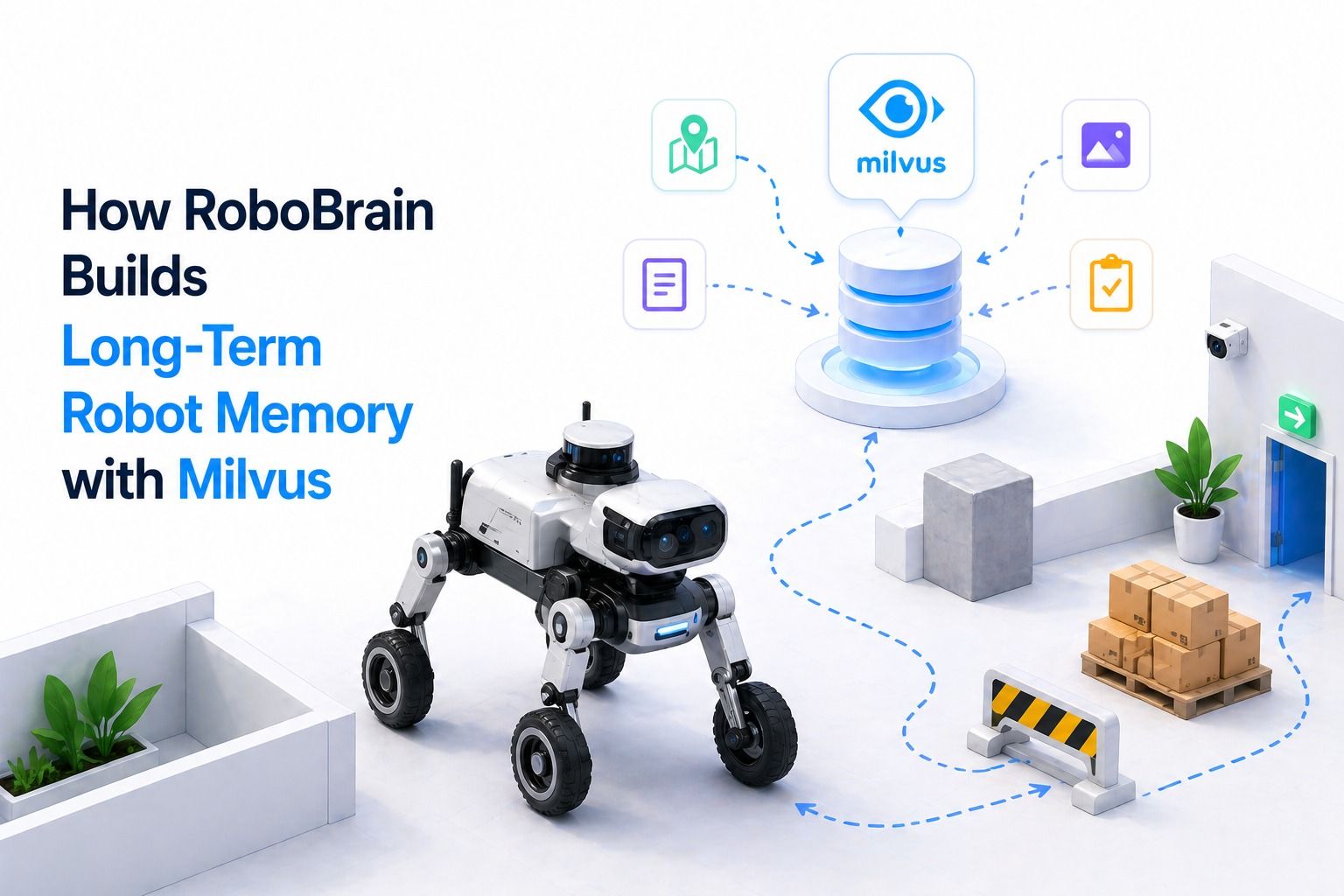 How RoboBrain Builds Long-Term Robot Memory with Milvus