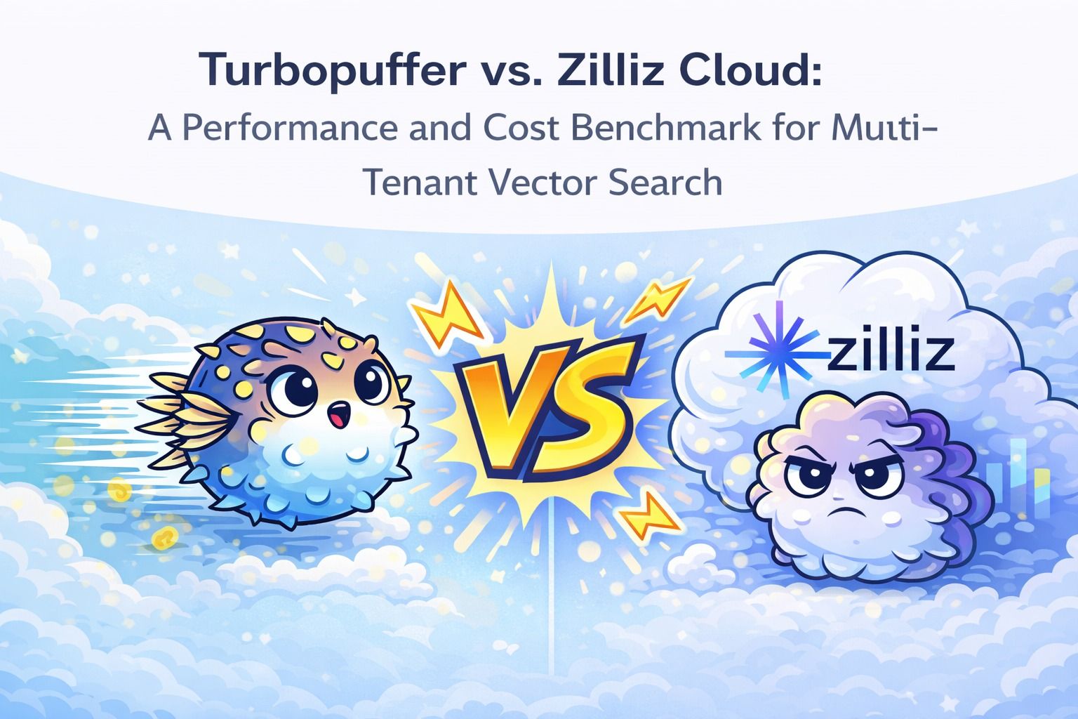 Turbopuffer vs. Zilliz Cloud: A Performance and Cost Benchmark for Multi-Tenant Vector Search