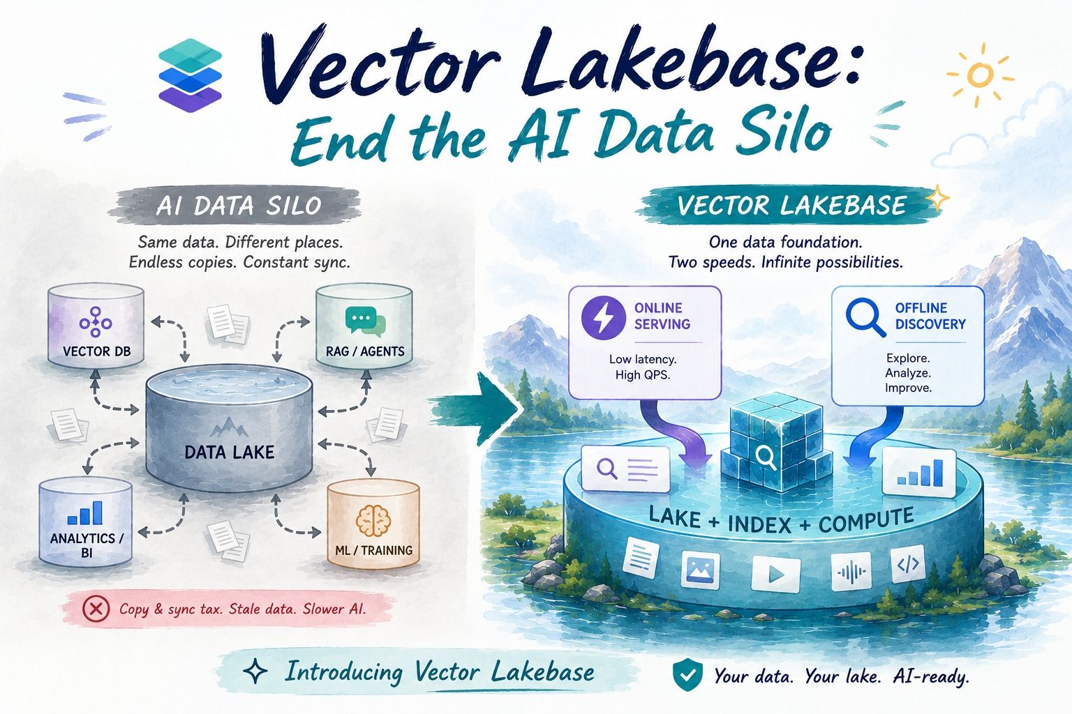 Vector Lakebase: End the AI Data Silo